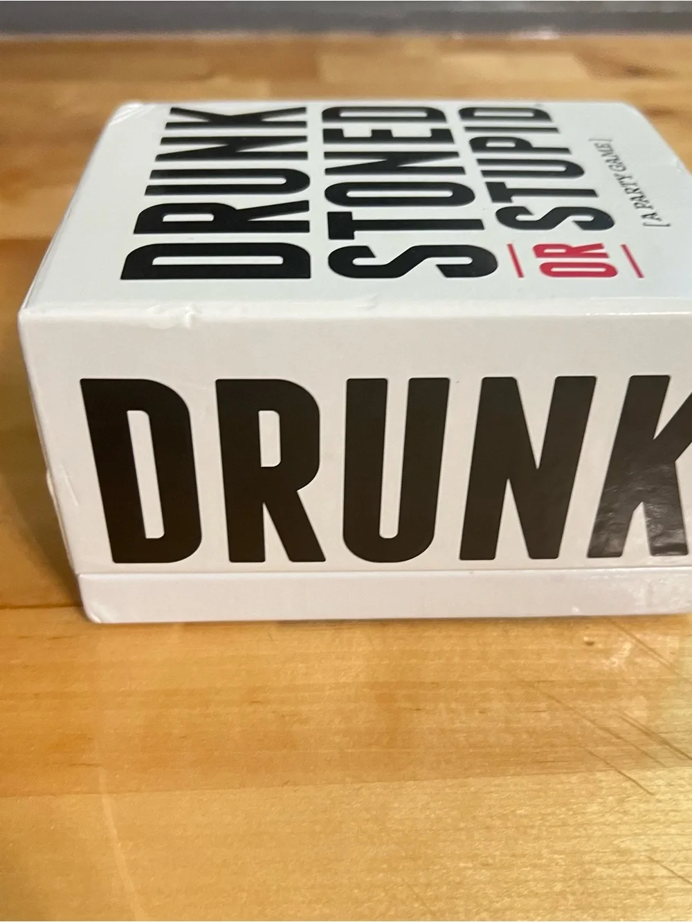 Drunk Stoned or Stupid: Fun Party Game  For 17+ older Adult Game 3 or More